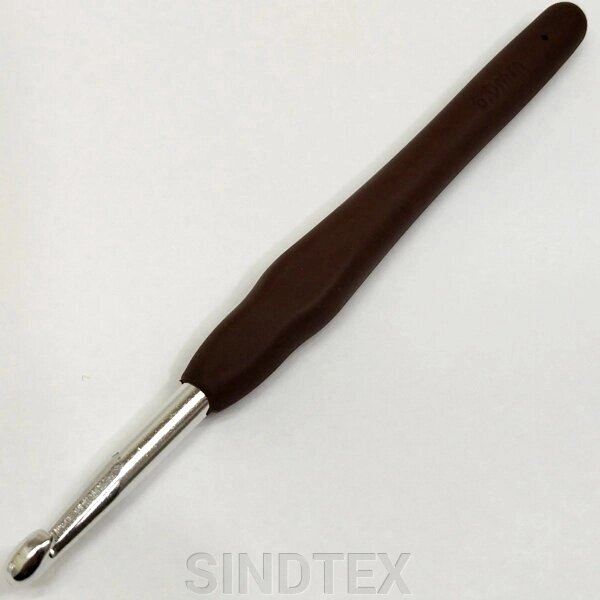 Гачок для в'язання Sindtex #6 з м'якою ручкою від компанії SINDTEX - фото 1