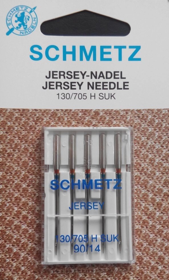 Голка Jersey H SUK для в'язаних виробів №90 - 5 шт від компанії SINDTEX - фото 1