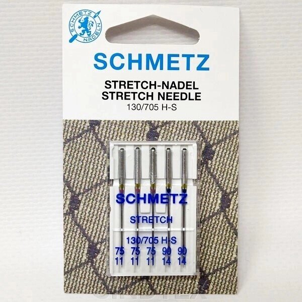 Голка Stretch 75-90 для еластичних матеріалів - 5 шт від компанії SINDTEX - фото 1