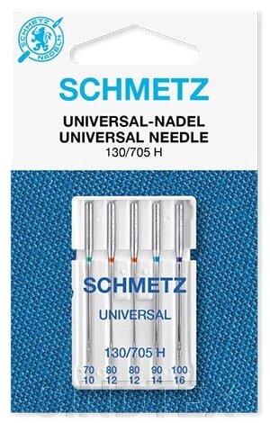 Голки універсальні Schmetz Universal №70-100 - 5 шт від компанії SINDTEX - фото 1