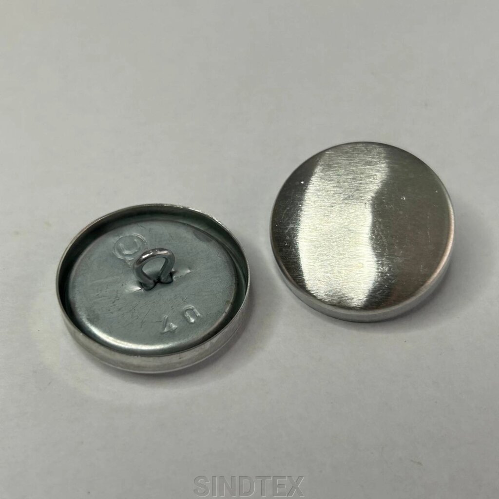 Ґудзик під обтяжку на металевій ніжці 23 мм №40 - 250 шт від компанії SINDTEX - фото 1