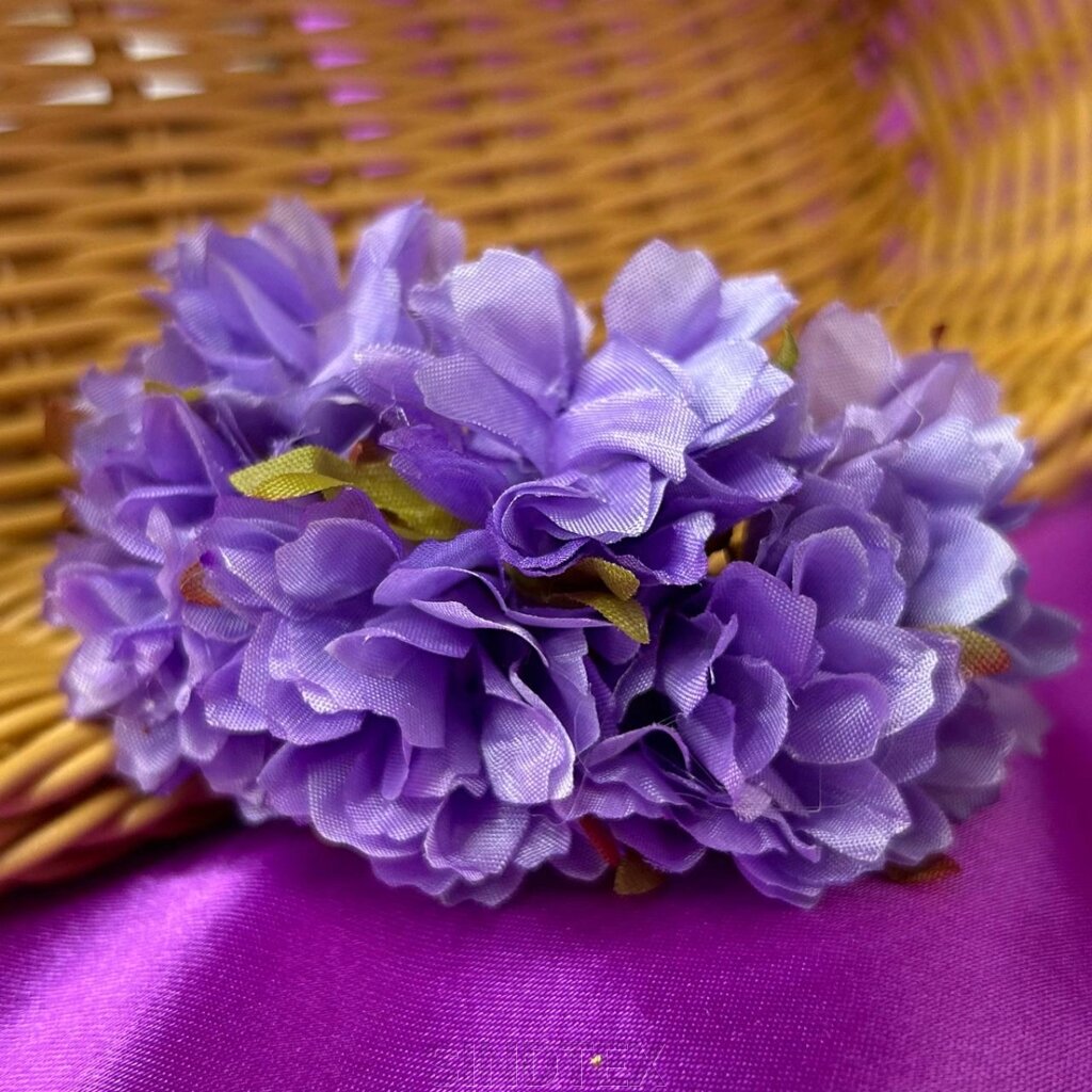Хризантема, букет 6 квіток - бузковий від компанії SINDTEX - фото 1