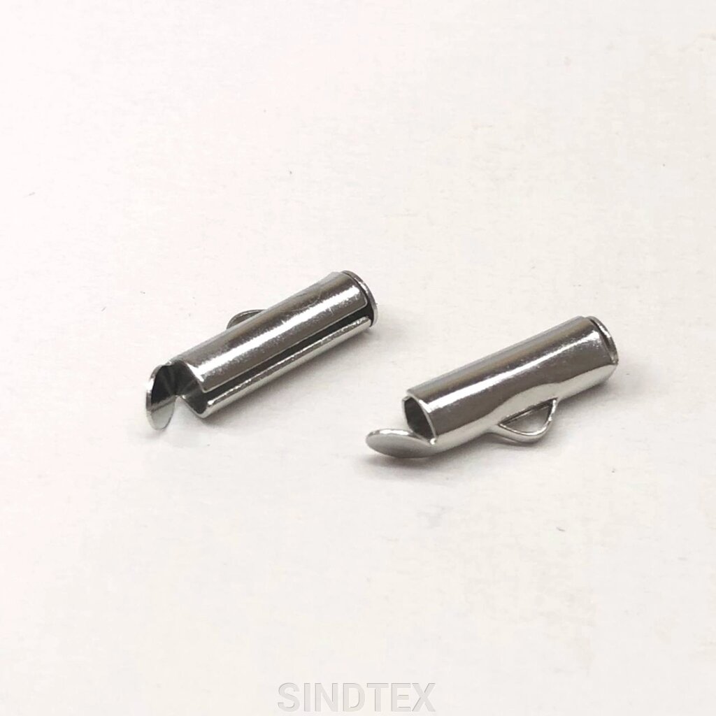 Кінцевик-трубочка слайдер для прикрас 13 мм - сталь від компанії SINDTEX - фото 1