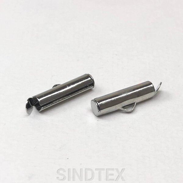 Кінцевик-трубочка слайдер для прикрас 16 мм - сталь від компанії SINDTEX - фото 1