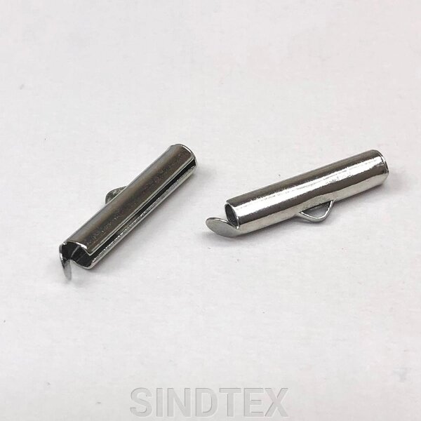 Кінцевик-трубочка слайдер для прикрас 20 мм - сталь від компанії SINDTEX - фото 1