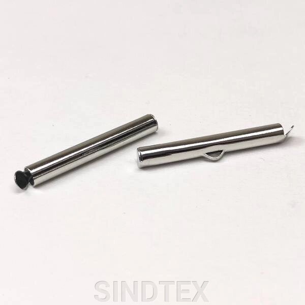Кінцевик-трубочка слайдер для прикрас 30 мм - сталь від компанії SINDTEX - фото 1
