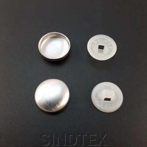 Кнопка для затягування на пластиковій нозі # 20 - 11,5 мм білий від компанії SINDTEX - фото 1