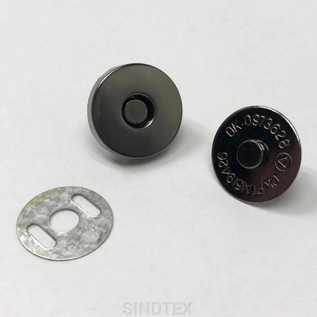 Кнопка магніт для сумок Ø 12 мм від компанії SINDTEX - фото 1