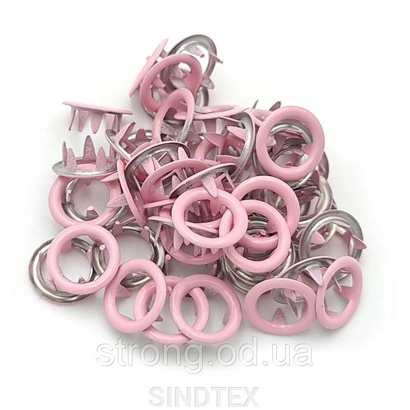 Кнопка трикотажна BABY 9,5мм Світло-рожевий 1440шт. (133) від компанії SINDTEX - фото 1