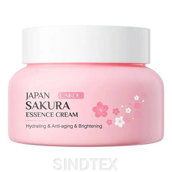 Крем для обличчя з екстрактом Японської Сакури Laikou Japan Sakura, 60г від компанії SINDTEX - фото 1