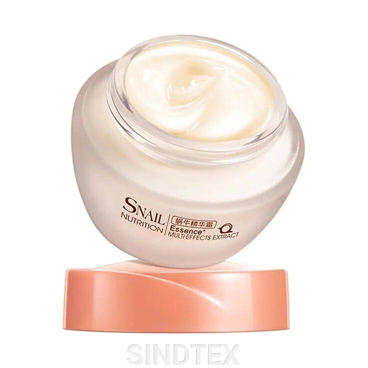 Крем для обличчя з муцином равлика Laikou Snail Essence Face Cream, 50г від компанії SINDTEX - фото 1