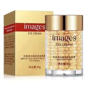 Крем-гель для шкіри навколо очей Images із золотом і гіалуроновою кислотою, 30 г