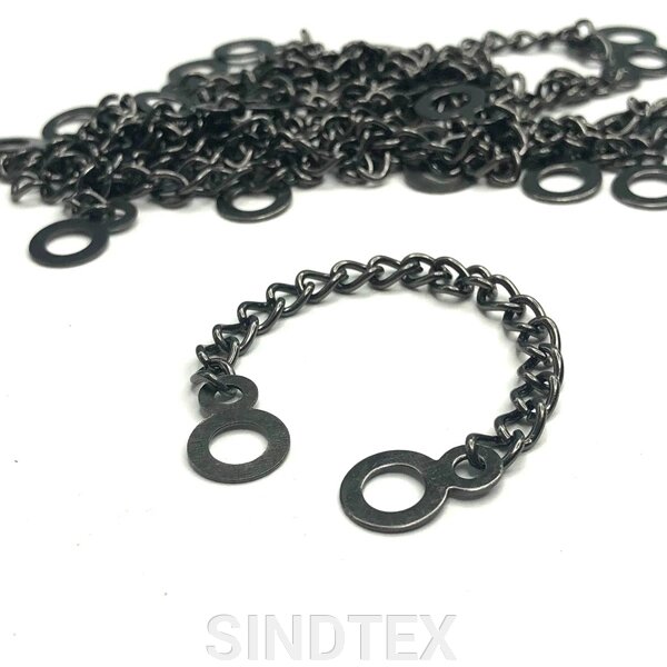 Ланцюг-вішалка темний нікель (100 шт.) від компанії SINDTEX - фото 1