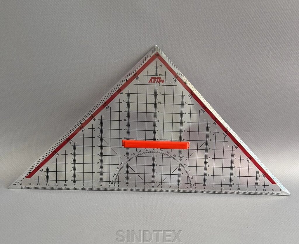 Лінійка-трикутник багатофункціональна TR-500 від компанії SINDTEX - фото 1
