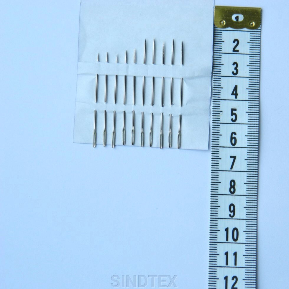Набір швейних голок зі збільшеним вушком "Русалочка" від компанії SINDTEX - фото 1