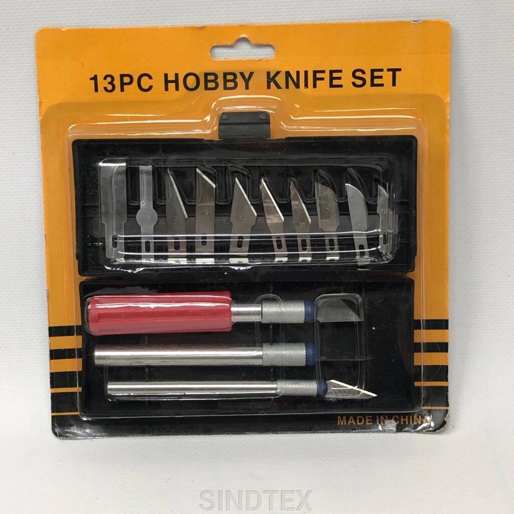 Набір скальпельних ножів - 13 шт. від компанії SINDTEX - фото 1