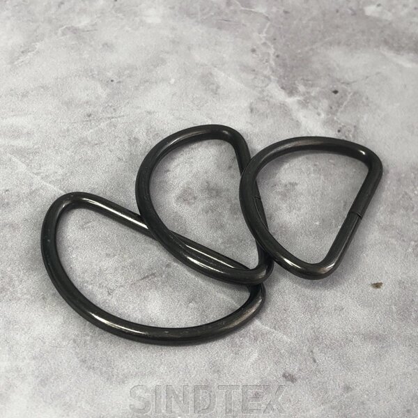 Напівкильце 3,5 см - темний нікель від компанії SINDTEX - фото 1