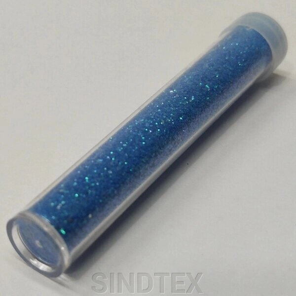 Неонові блискітки (гліттер) Блакитний 5г (94438-2) від компанії SINDTEX - фото 1