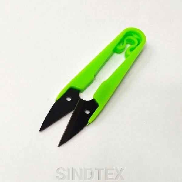 Ниткообрізачі з пластиковими ручками 10 см (невеликі сніппери) 1шт. від компанії SINDTEX - фото 1