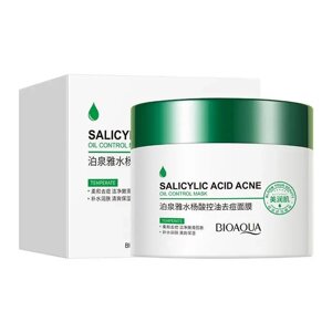 Нічна маска для проблемної шкіри із саліциловою кислотою BIOAQUA Salicylic Acid Acne, 120г