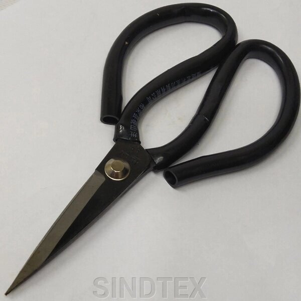 Ножиці для шкіри 19 см з великими ручками від компанії SINDTEX - фото 1