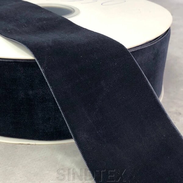 Оксамитова стрічка декоративна 5 см 20 м - №8350 від компанії SINDTEX - фото 1