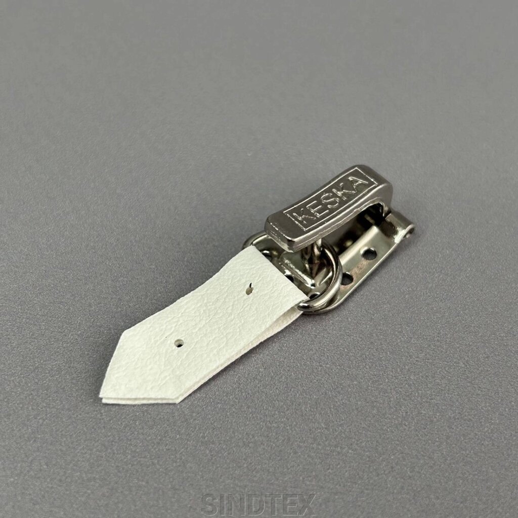Оригінальні шубні гачки - срібло з білим від компанії SINDTEX - фото 1
