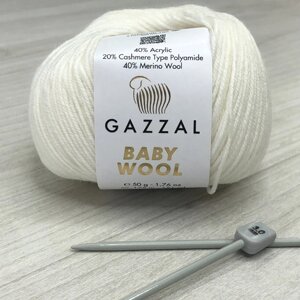 Пряжа Gazzal – Baby Wool колір 801