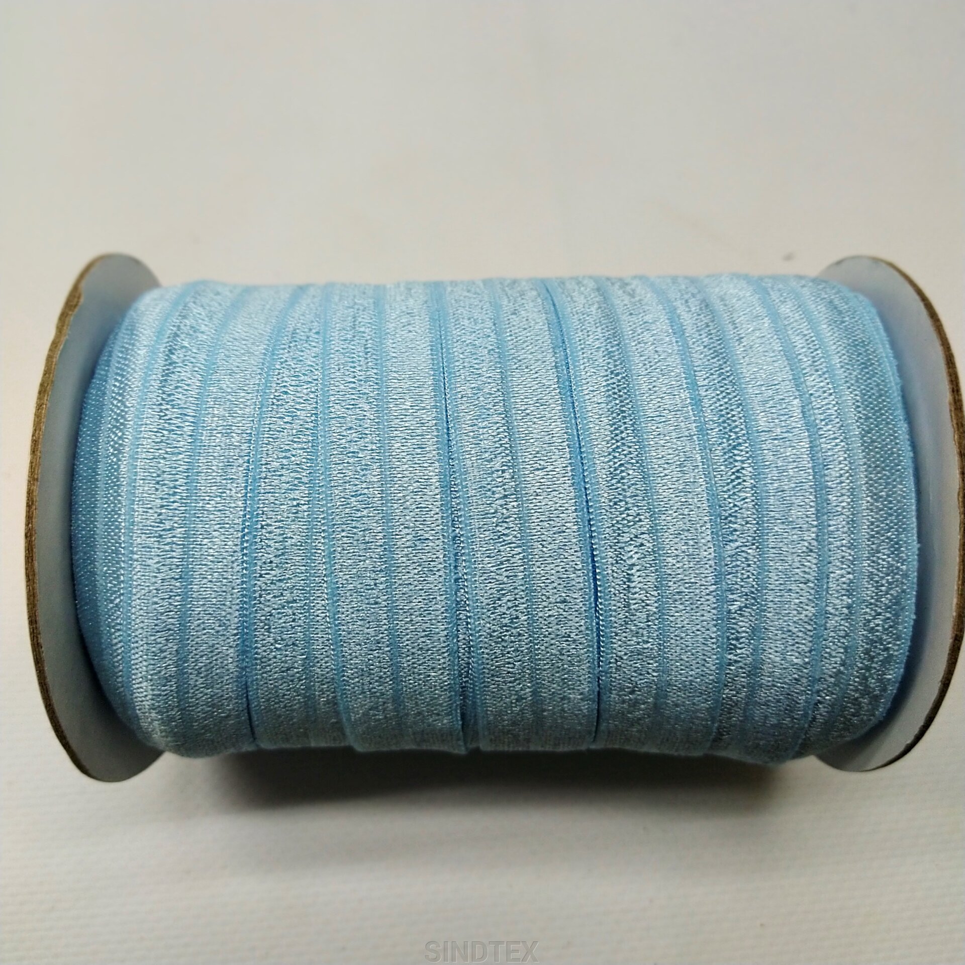 Трикотажная окантовочная бейка с блеском (эластичная, стрейч) 1,5см х 50ярдов