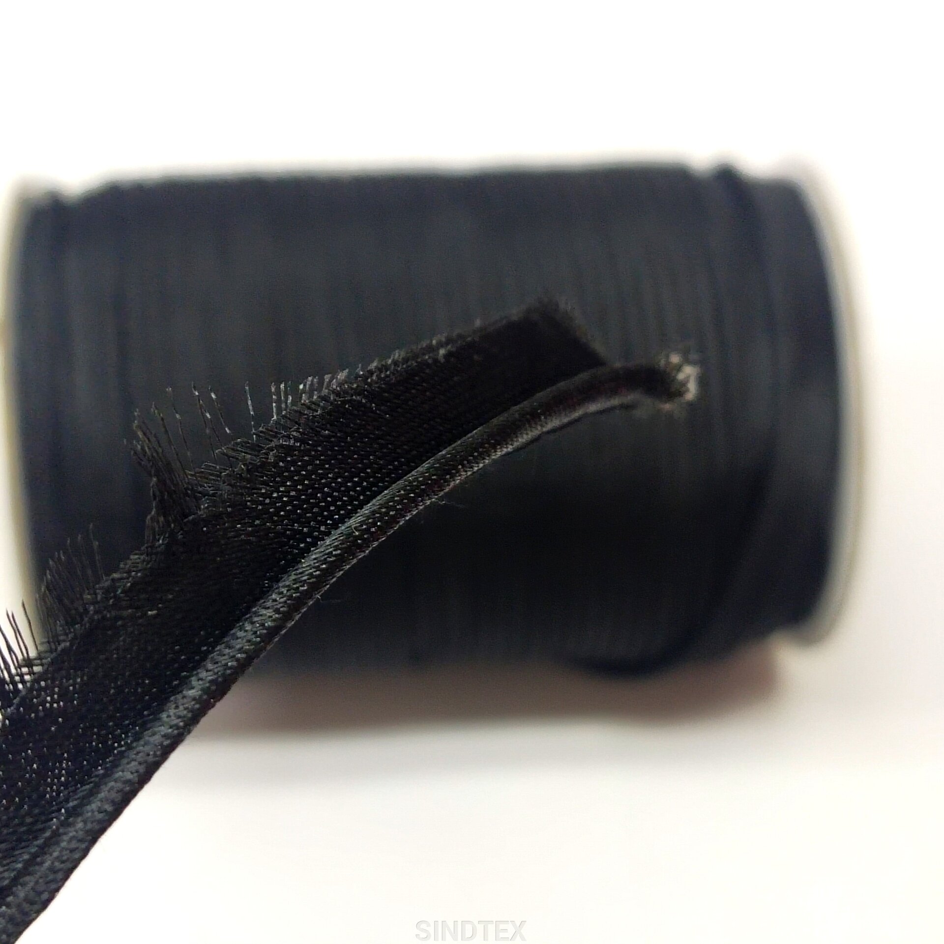 Кант атласный черный