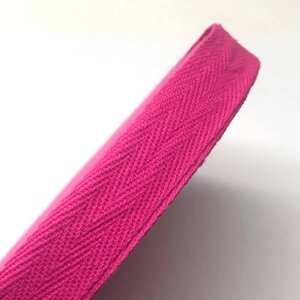 Рожева кіперна стрічка 2 см (кіперна тасьма20 мм)