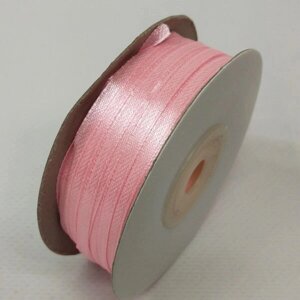 Стрічка атласна 0,3 см. (3 мм) рожева бліда в Одеській області от компании SINDTEX