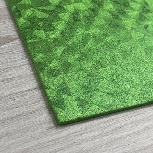 Фоамиран зеленый голограмма А4, HL-EVA-006,21х29,7см, 1,80 мм 1 лист. ФЦ005/3