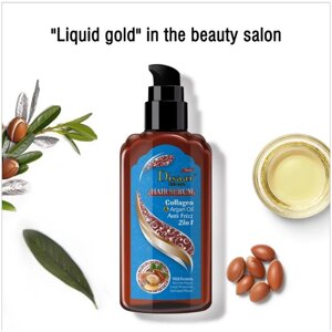 Масло-сироватка для волосся Disaar Hair Serum Collagen & Argan Oil Anti Frizz 2в1, 120 мл