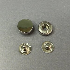 Кнопка таблетка-alfa 15 мм, упаковка 100 шт - нікель в Одеській області от компании SINDTEX