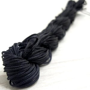 (18 метрів) Шнур нейлоновий, капроновий (шамбала) 1 мм колір - Чорний в Одеській області от компании SINDTEX