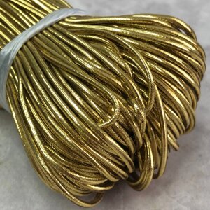 1,5 мм Резинка кругла (капелюшна) - Золото в Одеській області от компании SINDTEX