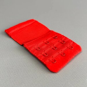 Подовжувач для бюстгальтера на 3 гачки, 9,5х5 см - червоний в Одеській області от компании SINDTEX