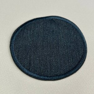 Термо нашивка, латка 9 см - синій джинс в Одеській області от компании SINDTEX