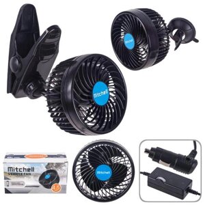 Вентилятор автомобільний 4.5" 12V 4W
