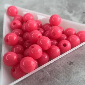 Намистини пластикові 8 мм - 10 гр, колір рожевий #3 в Одеській області от компании SINDTEX