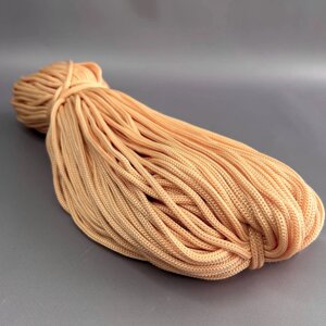5-мм шнур текстильний полімідний, айворі (90м)
