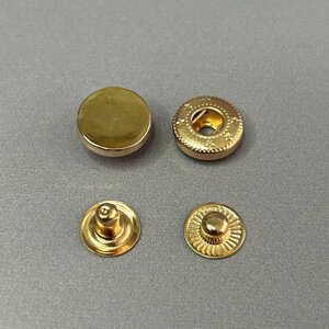 Кнопка таблетка-alfa 12,5 мм, упаковка 100 шт - золото в Одеській області от компании SINDTEX
