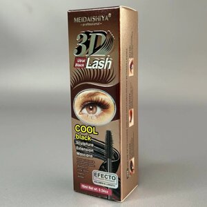 Туш для вій із силіконовою щіточкою Meidaishiya 3D