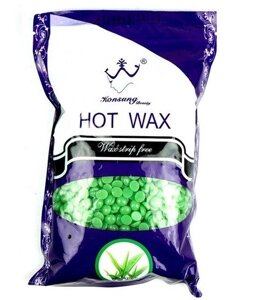 Гарячий віск у гранулах для депіляції Hot Wax Зелений чай, 300г