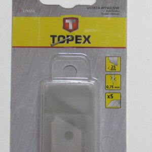 Лезо сегментне, змінне, що відламується Topex 25мм 17B550 в Одеській області от компании SINDTEX