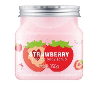 Скраб для тіла Laikou Strawberry з екстрактом полуниці, 350 мл