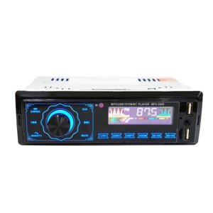 Автомагнітола MP3 3888 ISO 1DIN +BT сенсорний дисплей