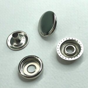 Кнопка # 61 15 мм нікель (50 шт.) (108808)