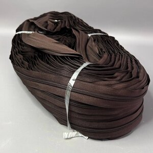 Рулонна блискавка, спіраль Т-7 колір #570 - шоколадний